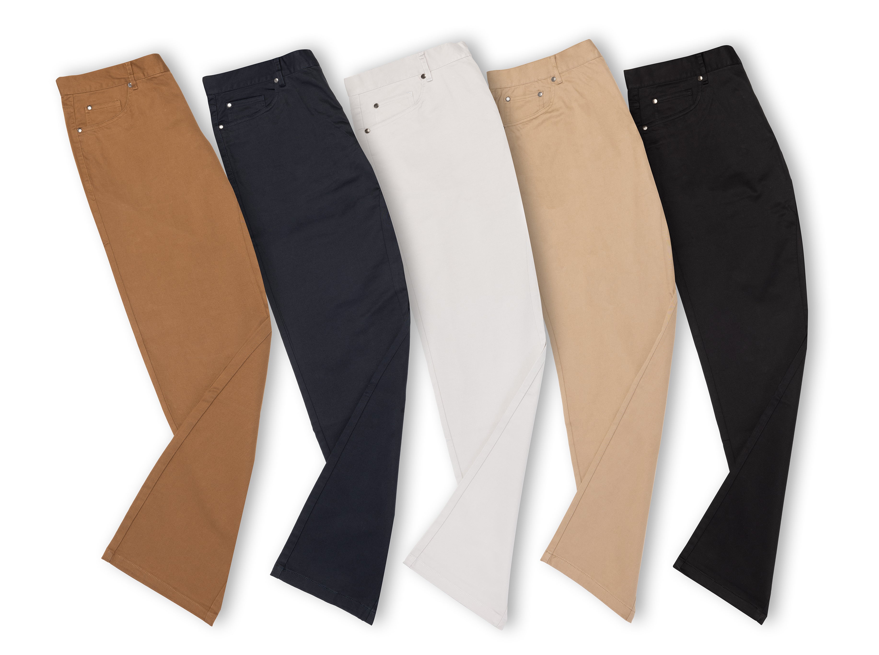 Stock service 5 pocket stretch chino pant