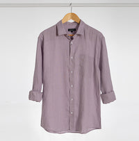 Linen Shirt With Chest Pocket