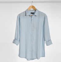 Linen Shirt With Chest Pocket