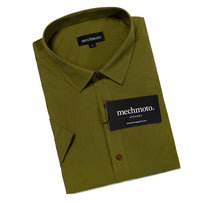 S/S Poplin Shirt With Back Darts