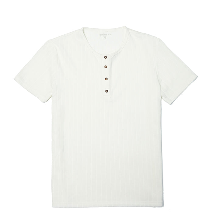 Luxury Grandpa T Shirt With Four Buttons