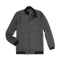 9.Zip Bomber Jkt  Ribbed Cuffs And Waistband