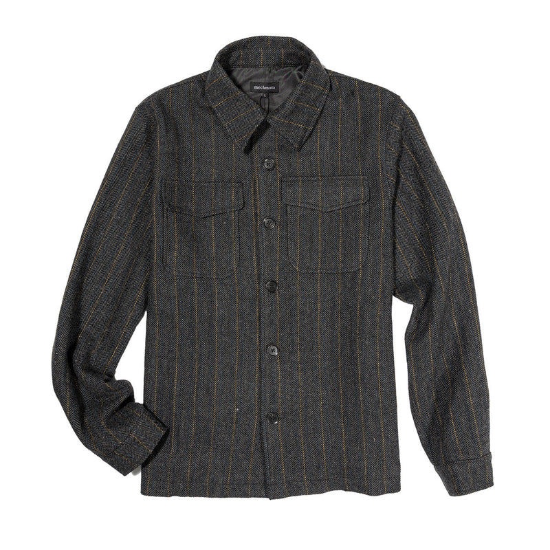 10.Button Through Jkt 2 Flap Pockets  Side Entry Pockets