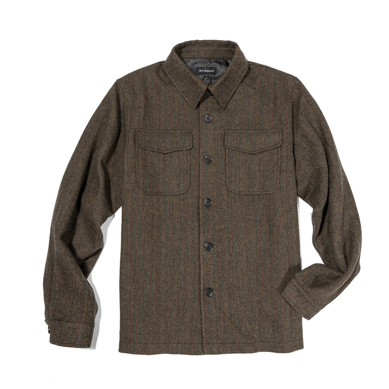 10.Button Through Jkt 2 Flap Pockets  Side Entry Pockets