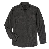 16.2 Pocket Textured Denim Shirt