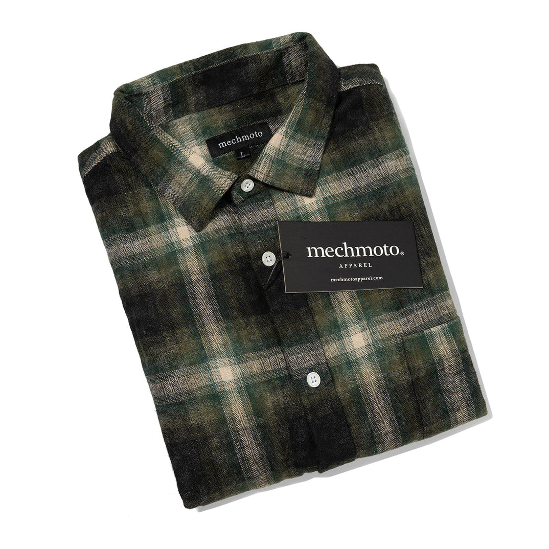 20.Brushed Cotton Shirt With Chest  Pocket