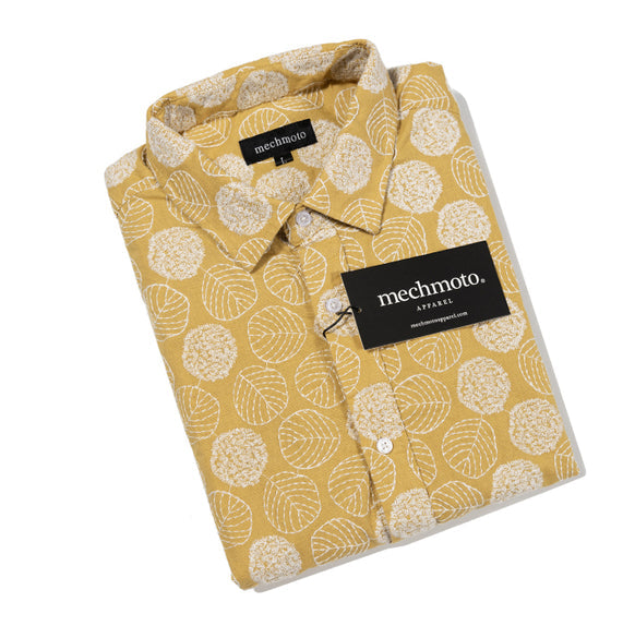 24.Cotton Embroidered Shirt With Back Darts