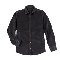 46.Cord Schacket With Side Entry Pockets Back Box Pleat