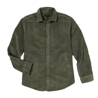 46.Cord Schacket With Side Entry Pockets Back Box Pleat