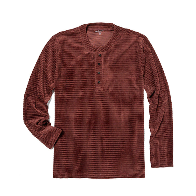 57.4 Button Grandpa L/S Top