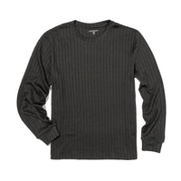 62.Rope Texture L/S Top With Crew Neck