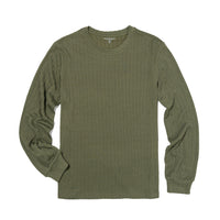 62.Rope Texture L/S Top With Crew Neck