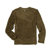 64.Fancy Weave L/S Crew Neck Top