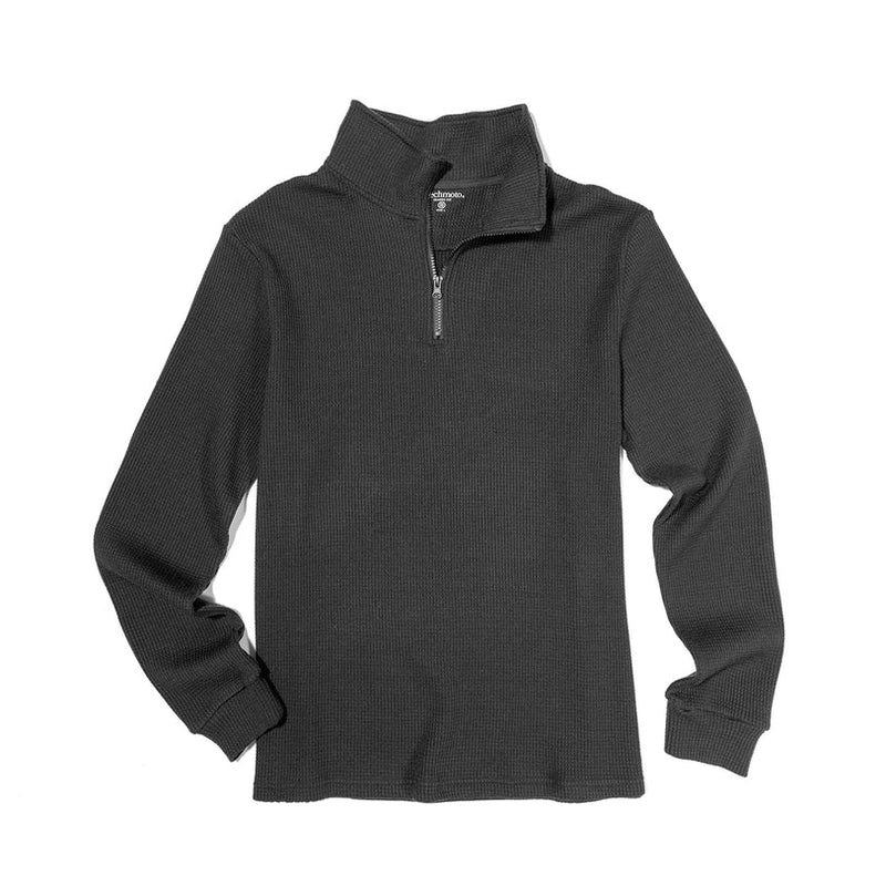 65.Knitted L/S Top With 1/4 Zip