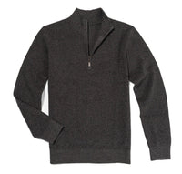 15.Cotton Zip Neck Line Jumper