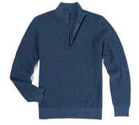 15.Cotton Zip Neck Line Jumper