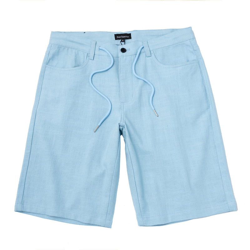 5 pocket style linen short with drawstring Best-seller