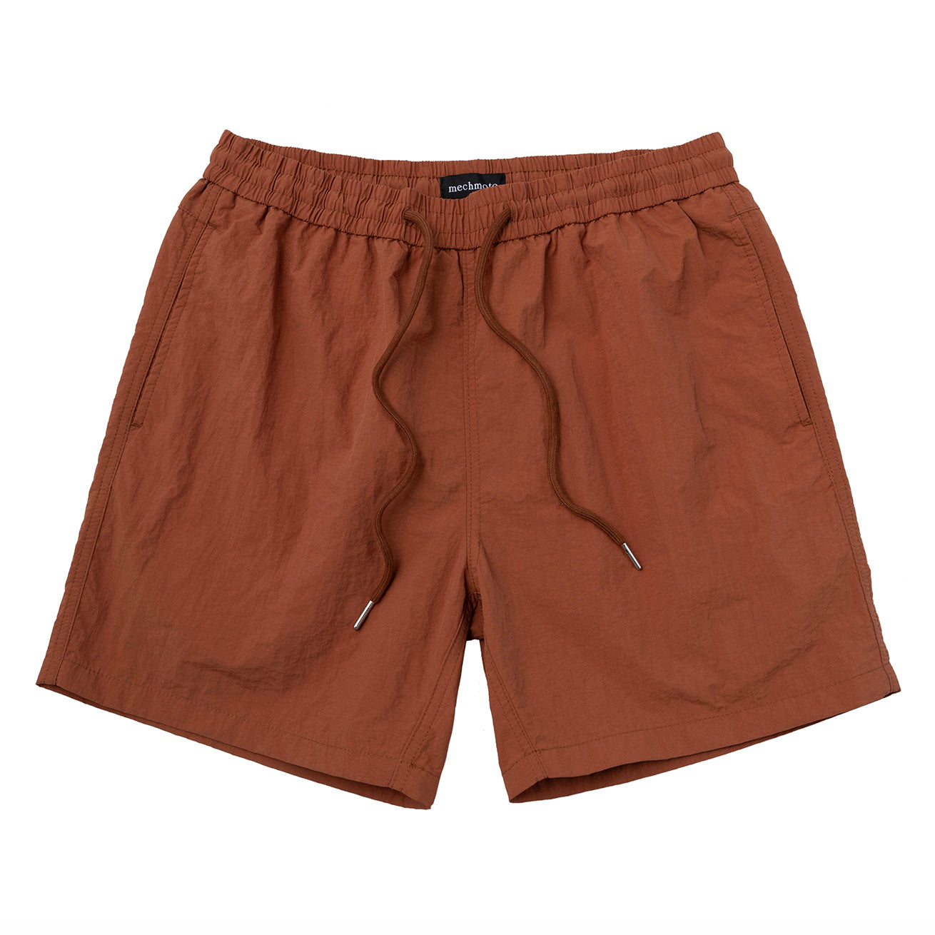 Elasticated short with two side entry pockets and back flap pocket Quick dry
