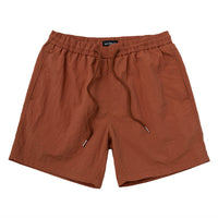 Elasticated short with two side entry pockets and back flap pocket Quick dry