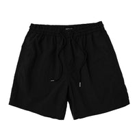 Elasticated short with two side entry pockets and back flap pocket Quick dry
