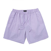 Elasticated short with two side entry pockets and back flap pocket Quick dry