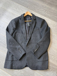 Wool blend blazer style jacket.2 patch pockets Fully lined