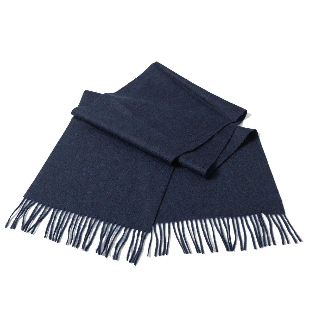 Plain luxury wool scarf