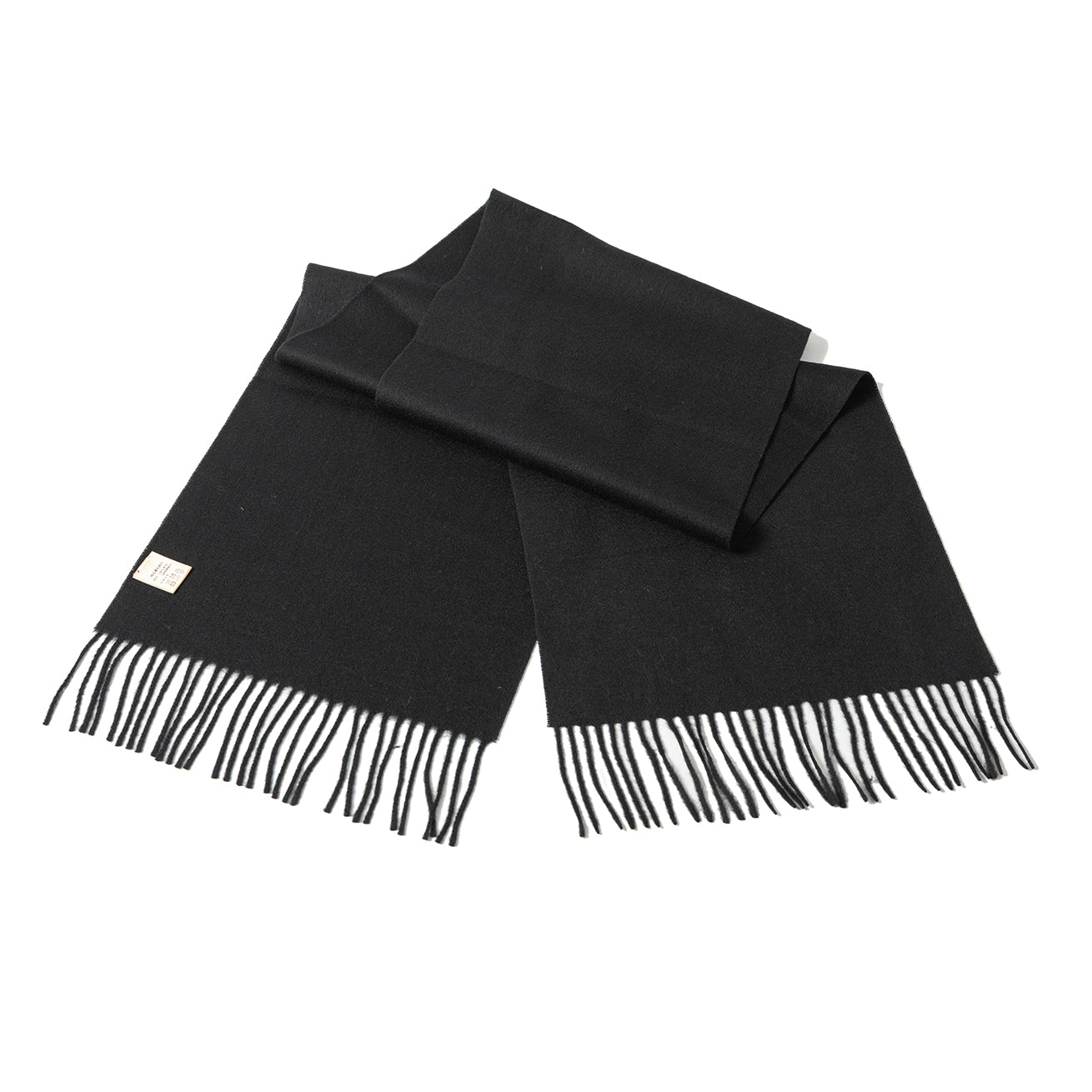 Plain luxury wool scarf