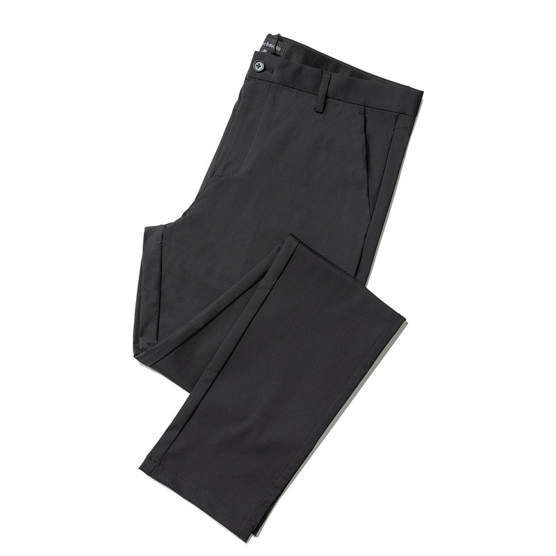 Fashion straight leg 4 way stretch pant with side pocket