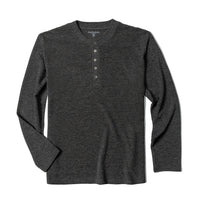 Knit rope design 5 button grandpa top