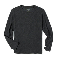 Knitted fleck crew neck top