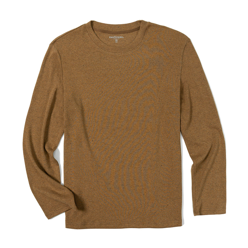 Knitted crew neck top with sleeve pocket zip detail