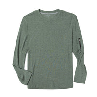 Knitted crew neck top with sleeve pocket zip detail