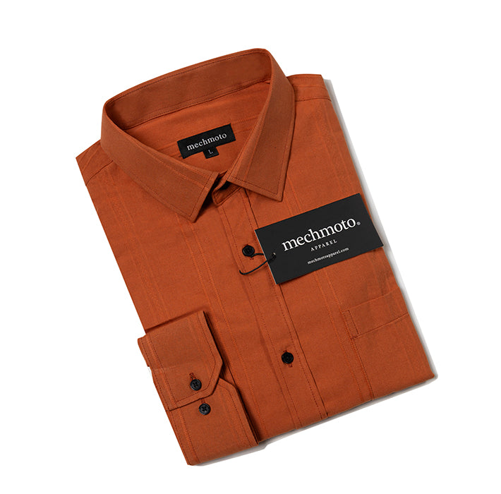 Self stripe shirt with chest pocket