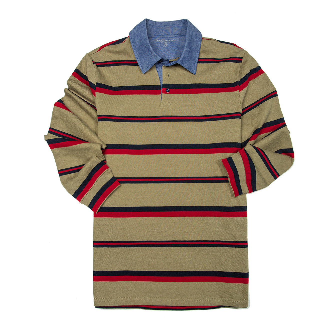 Rugby Striped L/S Top